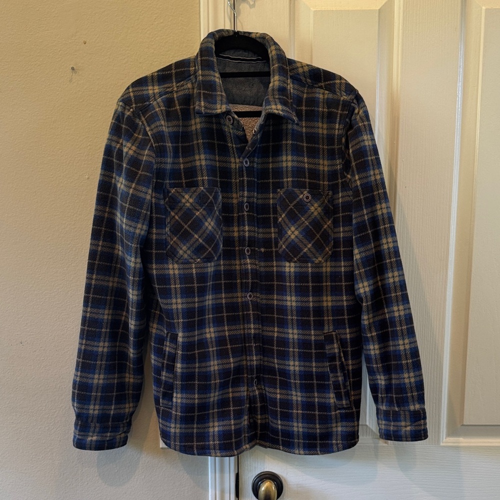 Plaid Men's Flannel Jacket